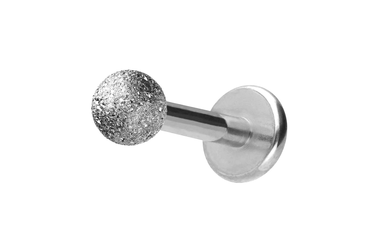 Chirurgenstahl Labret Piercing DIAMANTOPTIK